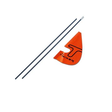Triker vlag oranje