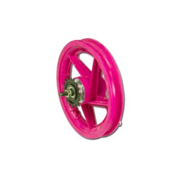 Voorwiel roze voor Triker Rocker, pro 50/100 (excl. banden)