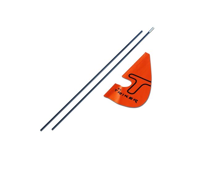 Triker vlag oranje