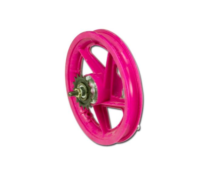 Voorwiel roze voor Triker Rocker, pro 50/100 (excl. banden)